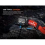 Фонарь туристический Fenix HL18R-T V2.0 черный (HL18RT20BL): Вес, г 160