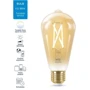 Умная лампочка WiZ, E27, 7W, 50W, 640Lm, ST64, 2000-5000K, Wi-Fi: Особенности Регулируемая цветовая температура, Диммируемая, Декоративная, Голосовое управление