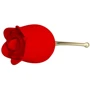 Клиторальный стимулятор Pretty Love Rose Lover Red