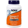 NOW Foods Omega-3 Mini Gels Softgels 180 caps Омега-3