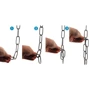 Ошейник с блокировочным кольцом для собак Sprenger Ultra-2 Round Narrow Link короткое круглое звено 3 мм хромированная сталь 50 см (39736): Производитель Sprenger