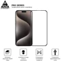 Захисне скло для iPhone ArmorStandart Tempered Glass Pro Black для iPhone 15 Pro Max (ARM71485): Тип аксесуара защитное стекло