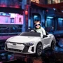 Детский электромобиль Bambi Audi E-Tron GT White (M 4938EBLR-1) фото 13