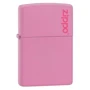 Зажигалка Zippo 238 Pink MATTE w/ LOGO (238ZL)