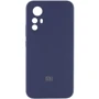 Чехол для телефонов Lakshmi Premium Silicone Case with Logo Full Camera Midnight Blue for Xiaomi Redmi Note 12S