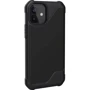 Чехол для iPhone Urban Armor Gear UAG Metropolis LT (PU) Satin Black (11234O113840) for iPhone 12 mini: Материалы силикон