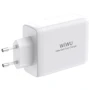 Зарядное устройство WIWU Wall Charger 3xUSB-C+USB GaN TR257-AEU 100W White: Кабель в комплекте отсутствует