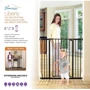 Ворота безпеки металеві Dreambaby LIBERTY TALL XTRA STAY, чорні Англія (F1964) фото 2