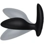 Анальная смарт-вибропробка We-Vibe Ditto+ Satin Black с пультом ДУ