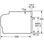 Духовой шкаф электрический Siemens CM724G1W1: Размеры 45.5х59.5x54.8 см