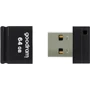 USB-флешка Goodram 64GB UPI2 USB 2.0 Black (UPI2-0640K0R11): Обсяг пам'яті 64 GB