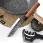 Нож сантоку Fissman ITTOSAI 15 см (2575): Рукоятка Дерево