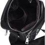 Чоловіча сумка через плече Keizer чорна (K16018-black): Застібка Блискавка