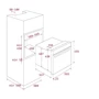 Духовой шкаф электрический Teka HLC 8400 SM (111130005): Объем, л 44