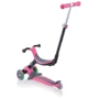 Самокат Globber серии Go up foldable plus розовый, колеса с подсветкой, 20/50кг, 1+ 3 колеса фото 13
