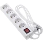 Сетевой фильтр 2E 5XSchuko 3G*1.5мм2, 5м White (2E-U05ES15M5)