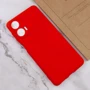 Чехол для телефонов Lakshmi Case Silicone Cover Full Camera Red for Motorola Moto G24: Материал силикон