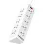 Сетевой фильтр LDNIO SC10610, 5 розеток + 3USB (SC10610)