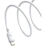 Кабель Baseus USB Cable to USB-C Silky Series 100W 1m White (P10377703213-00): Тип USB Cable - USB-C