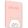 Блокнот Funny rabbit А5 розовый