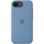Чохол для iPhone Apple iPhone 16e Silicone Case – Winter Blue (MD3Q4ZM/A): Колір синий