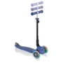 Самокат Globber серії Go up foldable plus синій, колеса з підсвічуванням, 20/50кг, 1+, 3 колеса: Конструкція рами складна