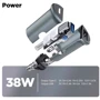 Зарядний пристрій ArmorStandart Car Charger USB-C+USB 20W Grey (ARM65439): Сила струму 2.4А и более