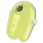 Вакуумный клиторальный стимулятор с вибрацией Satisfyer Glowing Ghost Yellow