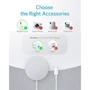 Зарядний пристрій ANKER Wireless Charger MagSafe PowerWave Select+ 15W Gray (A2566G11) для iPhone 16 I 15 I 14 I 13 I 12 series фото 5