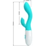 Вибратор LYBAILE Pretty Love Brighty Тurquoise (BI-014174-A1)
