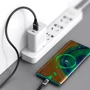 Кабель Baseus USB Cable to USB-C Flash Multiple Fast Charge Proto cols 1m Gray (CATSS-A0G): Тип USB Cable - USB-C