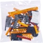 Конструктор ZIPP Toys Поезд DPK32 с рельсами желто-черный