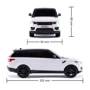 Автомобиль KS Drive на радиоуправлении Range Rover Sport белый (124GRRW): Привод Задний