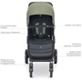Коляска El Camino Dynamic PRO ME 1053N (khaki) фото 19