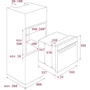 Духовой шкаф электрический TEKA HLB 840 BK 41560070: Объем, л 70