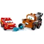 Конструктор LEGO Lightning McQueen and Mater in the car wash Развлечения Молнии МакКвина и Сырника на автомойке(10996): Серия DUPLO