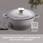 Кастрюля MasterPro Unique BGMP-3830 чугунная с крышкой 19 см 1.8 л (00000025320): Диаметр, см 19