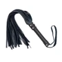 Флоггер из натуральной кожи Flirty Leather - Dark Blue, BM-00006