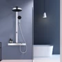 Душевая система Lefton Thermostatic Shower System with Rainfall Showerhead & Digital Temperature Display-RSS2301 Chrome фото 9