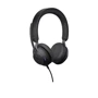 Наушники Jabra Evolve2 40 USB-C UC Stereo (24089-989-899): Тип конструкции накладные
