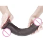 Фаллоимитатор LoveToy Sliding-Skin Dual Layer Dong 9" Black