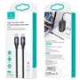 Кабель Usams Cable USB-C to USB-C PD 100W 2m Black (US-SJ525) фото 5