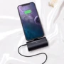 Внешний аккумулятор iWALK Power Bank Link Me 4 4500mAh USB-C Black (DBL4500L): Встроенный кабель USB Type-C