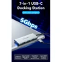 Адаптер Vention Adapter USB-C to HDMI+3xUSB3.0+SD/TF+PD 100W (TOPHB): Інтерфейс підключення USB-C