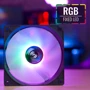 Кулер Aerocool Frost 12 PWM FRGB 4P, 12CM PC FAN: Уровень шума, dB 27.5