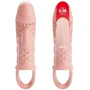 Удлиняющая насадка с вибростимуляцией PRETTY LOVE - PENIS SLEEVE Cecelia, BI-026242