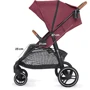 Прогулочная коляска Kinderkraft Grande 2020 Burgundy (KKWGRANBRG000N) фото 12