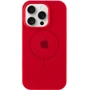 Чехол для iPhone Mobile Case Silicone Full Protective with MagSafe Red for iPhone 16 Pro Max