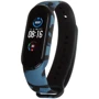 Ремешок TPU Case Prints Khaki blue for Xiaomi Mi Smart Band 5/6/7