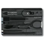 Мультитул Victorinox Swisscard 82x54x4мм/10предметов/черный-прозрачный (0.7133.T3)